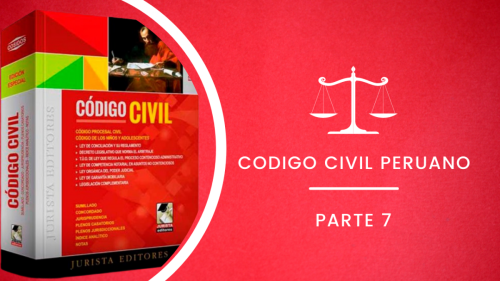 CÓDIGO CIVIL PERUANO ACTUALIZADO - 2022 (PARTE VII)