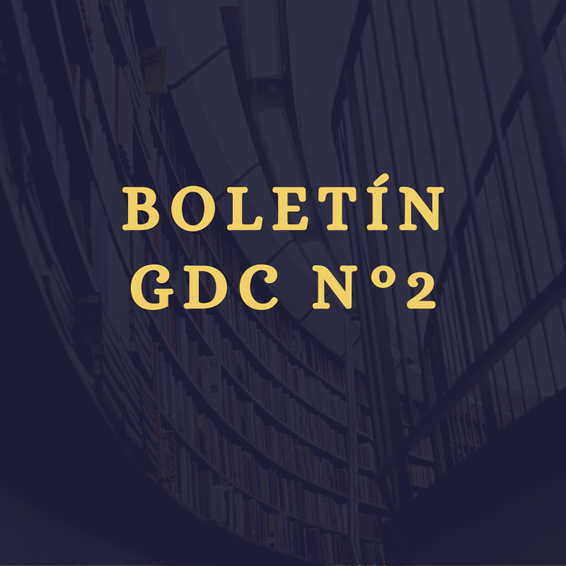Boletín Informativo N° 2 del GDC