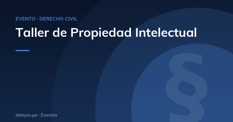 Taller de Propiedad Intelectual